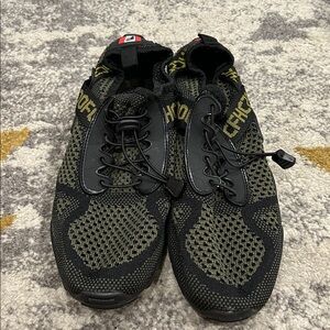 Chicco Black and Green Sneakers